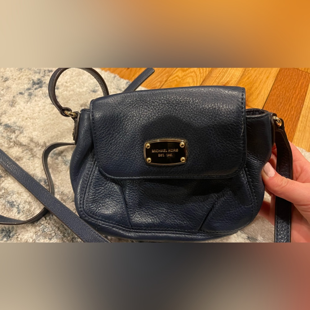 Michael Kors Navy Crossbody